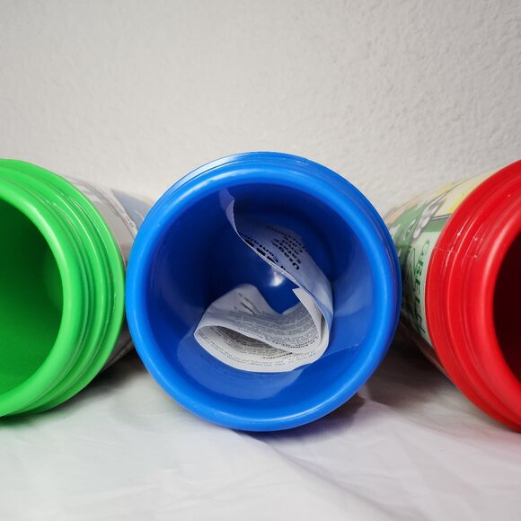 2002 Collectible M&M`s Insulate Thermos 11.5oz Lot Of 4. - Picture 5 of 10